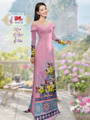 Vải Áo Dài Lụa Ngọc Mai Hoa In 3D kiểu mới AD DL9147 34 1596615648 111 Vai Ao Dai Lua Ngoc Mai Hoa In 3D kieu
