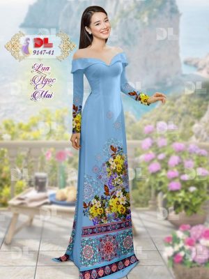 Vải Áo Dài Lụa Ngọc Mai Hoa In 3D kiểu mới AD DL9147 43 1596615651 121 Vai Ao Dai Lua Ngoc Mai Hoa In 3D kieu