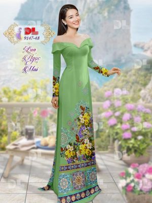 Vải Áo Dài Lụa Ngọc Mai Hoa In 3D kiểu mới AD DL9147 44 1596615651 328 Vai Ao Dai Lua Ngoc Mai Hoa In 3D kieu