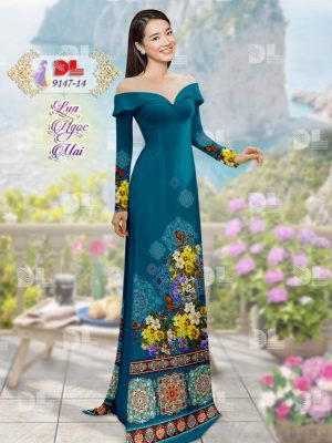 Vải Áo Dài Lụa Ngọc Mai Hoa In 3D kiểu mới AD DL9147 51 1596615652 744 Vai Ao Dai Lua Ngoc Mai Hoa In 3D kieu