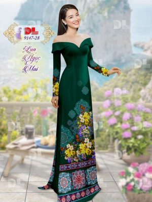 Vải Áo Dài Lụa Ngọc Mai Hoa In 3D kiểu mới AD DL9147 57 1596615653 395 Vai Ao Dai Lua Ngoc Mai Hoa In 3D kieu