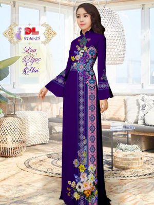 Vải Áo Dài Lụa Ngọc Mai Hoa Văn thiết kế 2020 AD DL9146 42 1596615782 828 Vai Ao Dai Lua Ngoc Mai Hoa Van thiet ke