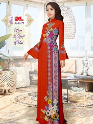 Vải Áo Dài Lụa Ngọc Mai Hoa Văn thiết kế 2020 AD DL9146 43 1596615783 435 Vai Ao Dai Lua Ngoc Mai Hoa Van thiet ke