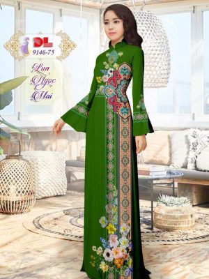 Vải Áo Dài Lụa Ngọc Mai Hoa Văn thiết kế 2020 AD DL9146 49 1596615784 232 Vai Ao Dai Lua Ngoc Mai Hoa Van thiet ke