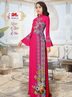 Vải Áo Dài Lụa Ngọc Mai Hoa Văn thiết kế 2020 AD DL9146 55 1596615784 493 Vai Ao Dai Lua Ngoc Mai Hoa Van thiet ke