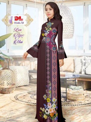Vải Áo Dài Lụa Ngọc Mai Hoa Văn thiết kế 2020 AD DL9146 54 1596615784 558 Vai Ao Dai Lua Ngoc Mai Hoa Van thiet ke
