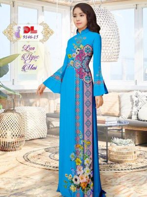 Vải Áo Dài Lụa Ngọc Mai Hoa Văn thiết kế 2020 AD DL9146 56 1596615785 777 Vai Ao Dai Lua Ngoc Mai Hoa Van thiet ke