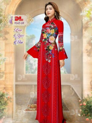 Vải Áo Dài Lụa Ngọc Mai Hoa In 3D mới ra AD DL9142 48 1596615942 454 Vai Ao Dai Lua Ngoc Mai Hoa In 3D moi