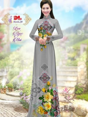 Vải Áo Dài Lụa Ngọc Mai Hoa Văn kiểu mới AD DL9144 46 1596616306 442 Vai Ao Dai Lua Ngoc Mai Hoa Van kieu moi
