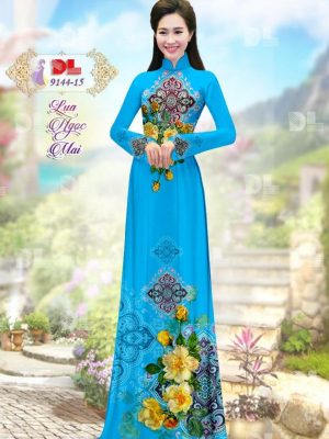 Vải Áo Dài Lụa Ngọc Mai Hoa Văn kiểu mới AD DL9144 45 1596616306 64 Vai Ao Dai Lua Ngoc Mai Hoa Van kieu moi