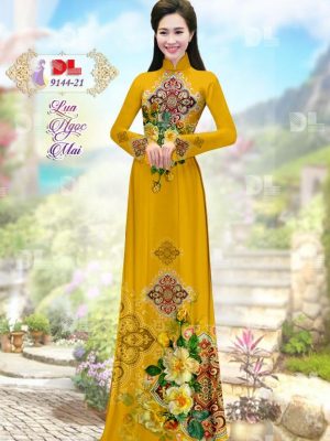 Vải Áo Dài Lụa Ngọc Mai Hoa Văn kiểu mới AD DL9144 52 1596616307 1 Vai Ao Dai Lua Ngoc Mai Hoa Van kieu moi