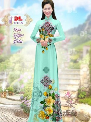 Vải Áo Dài Lụa Ngọc Mai Hoa Văn kiểu mới AD DL9144 65 1596616309 580 Vai Ao Dai Lua Ngoc Mai Hoa Van kieu moi
