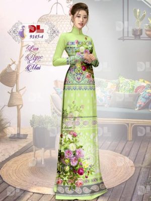 Vải Áo Dài Lụa Ngọc Mai Hoa In 3D kiểu mới AD DL9145 37 1596616481 313 Vai Ao Dai Lua Ngoc Mai Hoa In 3D kieu