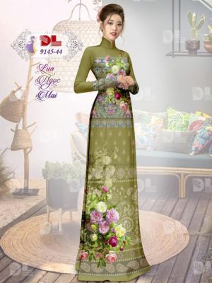 Vải Áo Dài Lụa Ngọc Mai Hoa In 3D kiểu mới AD DL9145 48 1596616483 795 Vai Ao Dai Lua Ngoc Mai Hoa In 3D kieu