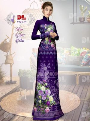 Vải Áo Dài Lụa Ngọc Mai Hoa In 3D kiểu mới AD DL9145 52 1596616484 874 Vai Ao Dai Lua Ngoc Mai Hoa In 3D kieu