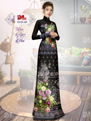 Vải Áo Dài Lụa Ngọc Mai Hoa In 3D kiểu mới AD DL9145 58 1596616485 501 Vai Ao Dai Lua Ngoc Mai Hoa In 3D kieu