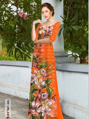 Vải áo dài hoa in 3D mới ra AD HT7067 28 1596616573 278 Vai ao dai hoa in 3D moi ra AD HT7067