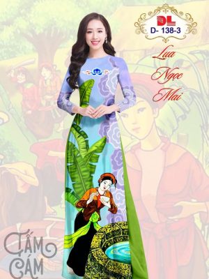 Vải Áo Dài Lụa Ngọc Mai Hình Tấm kiểu mới AD D138 11 1596616635 245 Vai Ao Dai Lua Ngoc Mai Hinh Tam kieu moi