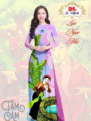 Vải Áo Dài Lụa Ngọc Mai Hình Tấm kiểu mới AD D138 12 1596616635 976 Vai Ao Dai Lua Ngoc Mai Hinh Tam kieu moi