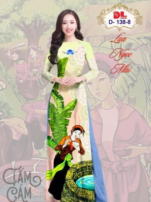 Vải Áo Dài Lụa Ngọc Mai Hình Tấm kiểu mới AD D138 15 1596616636 825 Vai Ao Dai Lua Ngoc Mai Hinh Tam kieu moi