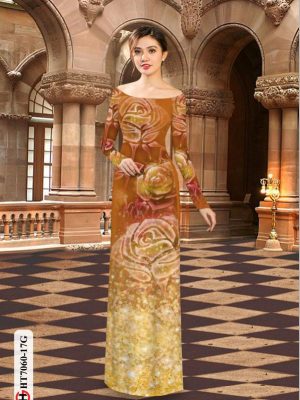 1596617203 703 Vai ao dai dep hoa 3D kieu moi AD HT7060