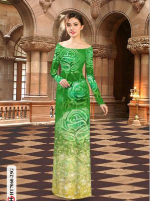 1596617203 776 Vai ao dai dep hoa 3D kieu moi AD HT7060