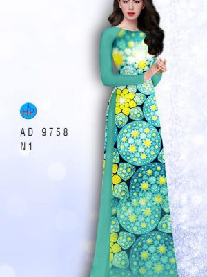 Vải áo dài hoa nhí mới ra AD 9758 25 1596618082 13 Vai ao dai hoa nhi moi ra AD 9758