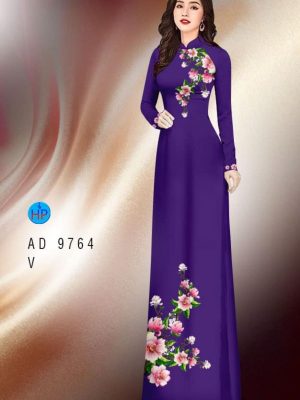 Vải áo dài đẹp in hoa 3D kiểu mới AD 9764 20 1596618274 155 Vai ao dai dep in hoa 3D kieu moi AD
