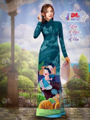 Vải Áo Dài Lụa Ngọc Mai Tình Cha Con thiết kế 2020 AD 9087 31 1596680680 239 Vai Ao Dai Lua Ngoc Mai Tinh Cha Con thiet