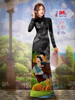 Vải Áo Dài Lụa Ngọc Mai Tình Cha Con thiết kế 2020 AD 9087 30 1596680680 883 Vai Ao Dai Lua Ngoc Mai Tinh Cha Con thiet