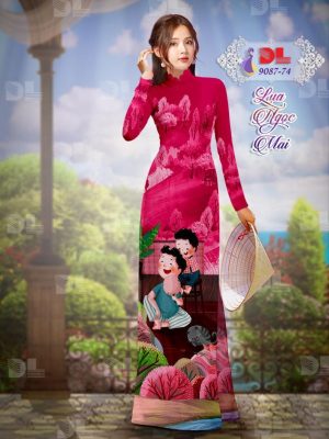 Vải Áo Dài Lụa Ngọc Mai Tình Cha Con thiết kế 2020 AD 9087 37 1596680681 918 Vai Ao Dai Lua Ngoc Mai Tinh Cha Con thiet