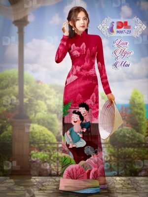 Vải Áo Dài Lụa Ngọc Mai Tình Cha Con thiết kế 2020 AD 9087 36 1596680681 947 Vai Ao Dai Lua Ngoc Mai Tinh Cha Con thiet