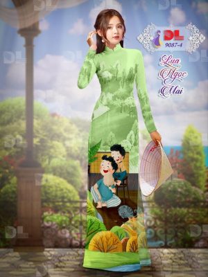Vải Áo Dài Lụa Ngọc Mai Tình Cha Con thiết kế 2020 AD 9087 47 1596680683 305 Vai Ao Dai Lua Ngoc Mai Tinh Cha Con thiet