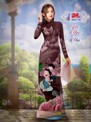 Vải Áo Dài Lụa Ngọc Mai Tình Cha Con thiết kế 2020 AD 9087 46 1596680683 565 Vai Ao Dai Lua Ngoc Mai Tinh Cha Con thiet