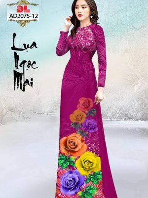 Vải Áo Dài Lụa Ngọc Mai Hoa Hồng kiểu mới AD 2075 27 1596680948 237 Vai Ao Dai Lua Ngoc Mai Hoa Hong kieu moi