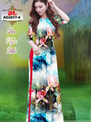 Vải Áo Dài Lụa Ngọc Mai Hoa In 3D mới ra AD 2077 16 1596681304 804 Vai Ao Dai Lua Ngoc Mai Hoa In 3D moi