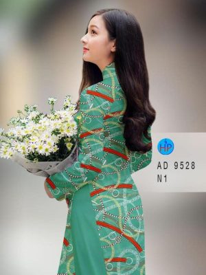 Vải áo dài hoa văn kiểu mới AD 9528 24 1596682565 592 Vai ao dai hoa van kieu moi AD 9528