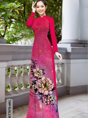 1596683581 366 Vai ao dai dep hoa 3D kieu moi AD HT7070