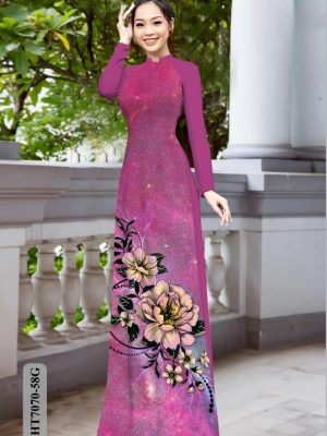 1596683581 660 Vai ao dai dep hoa 3D kieu moi AD HT7070