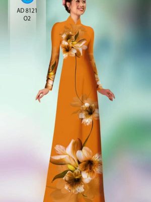 Vải áo dài đẹp hoa 3D thiết kế 2020 AD 8121 22 1596684002 854 Vai ao dai dep hoa 3D thiet ke 2020 AD