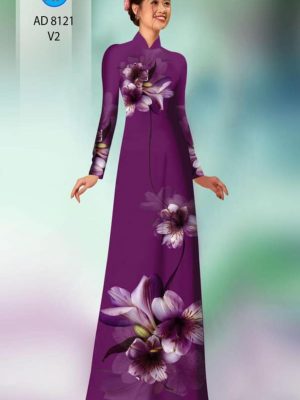 Vải áo dài đẹp hoa 3D thiết kế 2020 AD 8121 28 1596684003 424 Vai ao dai dep hoa 3D thiet ke 2020 AD