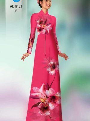 Vải áo dài đẹp hoa 3D thiết kế 2020 AD 8121 24 1596684003 528 Vai ao dai dep hoa 3D thiet ke 2020 AD