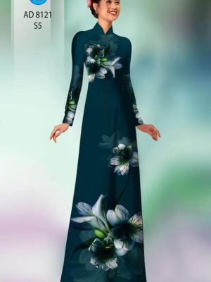 Vải áo dài đẹp hoa 3D thiết kế 2020 AD 8121 27 1596684003 721 Vai ao dai dep hoa 3D thiet ke 2020 AD