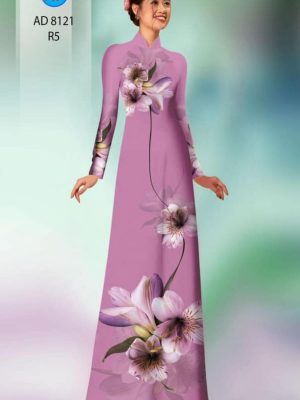 Vải áo dài đẹp hoa 3D thiết kế 2020 AD 8121 25 1596684003 876 Vai ao dai dep hoa 3D thiet ke 2020 AD