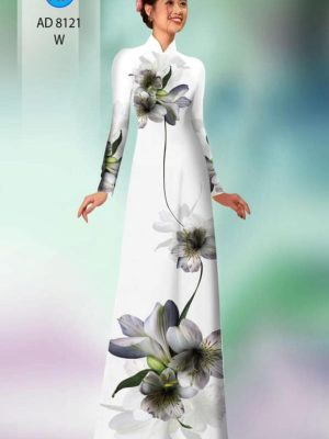 Vải áo dài đẹp hoa 3D thiết kế 2020 AD 8121 32 1596684004 923 Vai ao dai dep hoa 3D thiet ke 2020 AD