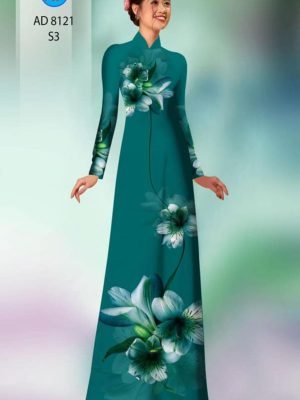 Vải áo dài đẹp hoa 3D thiết kế 2020 AD 8121 38 1596684005 326 Vai ao dai dep hoa 3D thiet ke 2020 AD