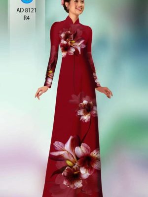 Vải áo dài đẹp hoa 3D thiết kế 2020 AD 8121 37 1596684005 985 Vai ao dai dep hoa 3D thiet ke 2020 AD