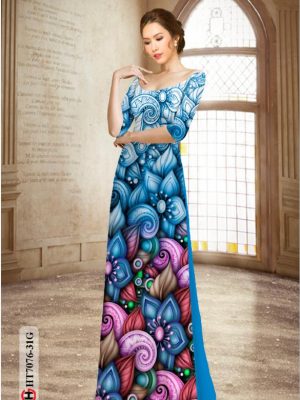 1596770144 256 Vai ao dai hoa van kieu moi AD HT7076