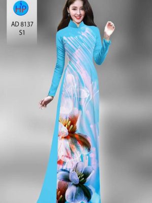Vải áo dài hoa in 3D mới ra AD 8137 24 1596770520 250 Vai ao dai hoa in 3D moi ra AD 8137