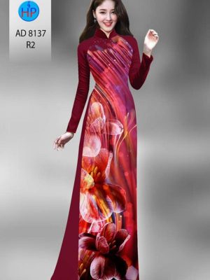 Vải áo dài hoa in 3D mới ra AD 8137 21 1596770520 525 Vai ao dai hoa in 3D moi ra AD 8137